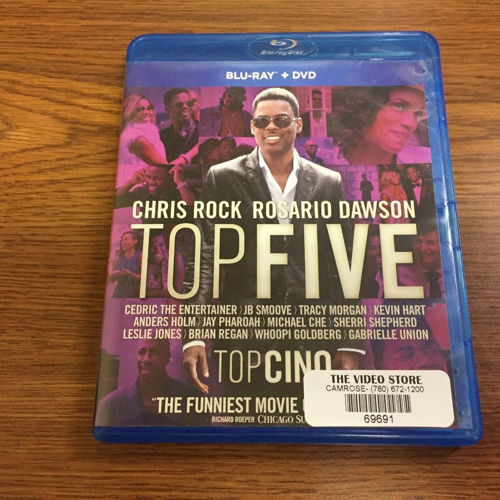 Top Five Blu ray